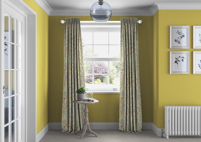 Tweety, Natural - Made to Measure Curtains - Image 5